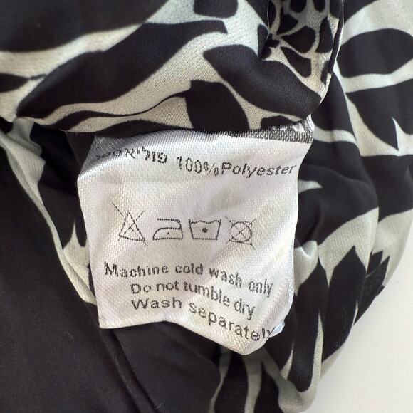 Alembika Amethyst Crinkle Kimono Jacket Black Multicolor XL - Picture 12 of 13